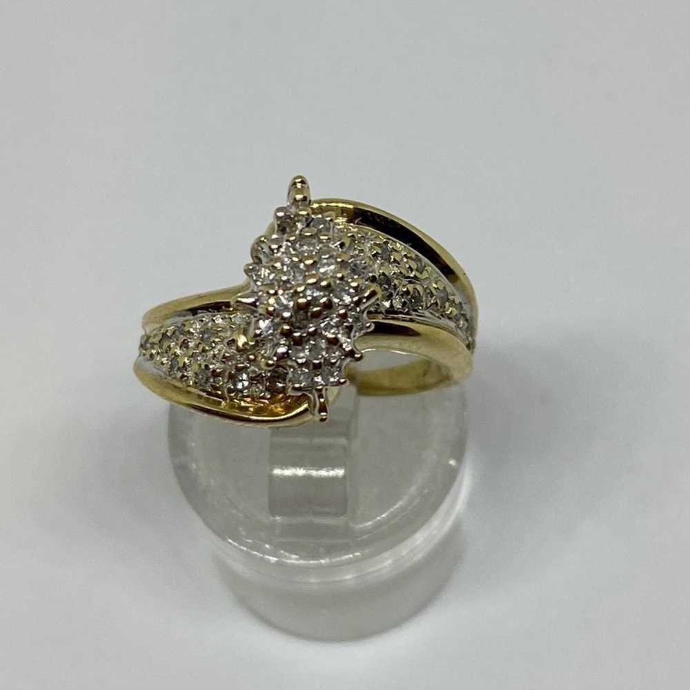 real diamond rings 10k solid gold $3988 - image 7