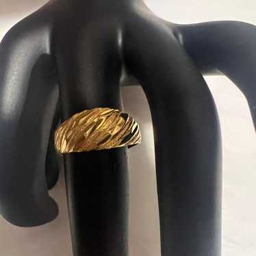 18k real gold ring