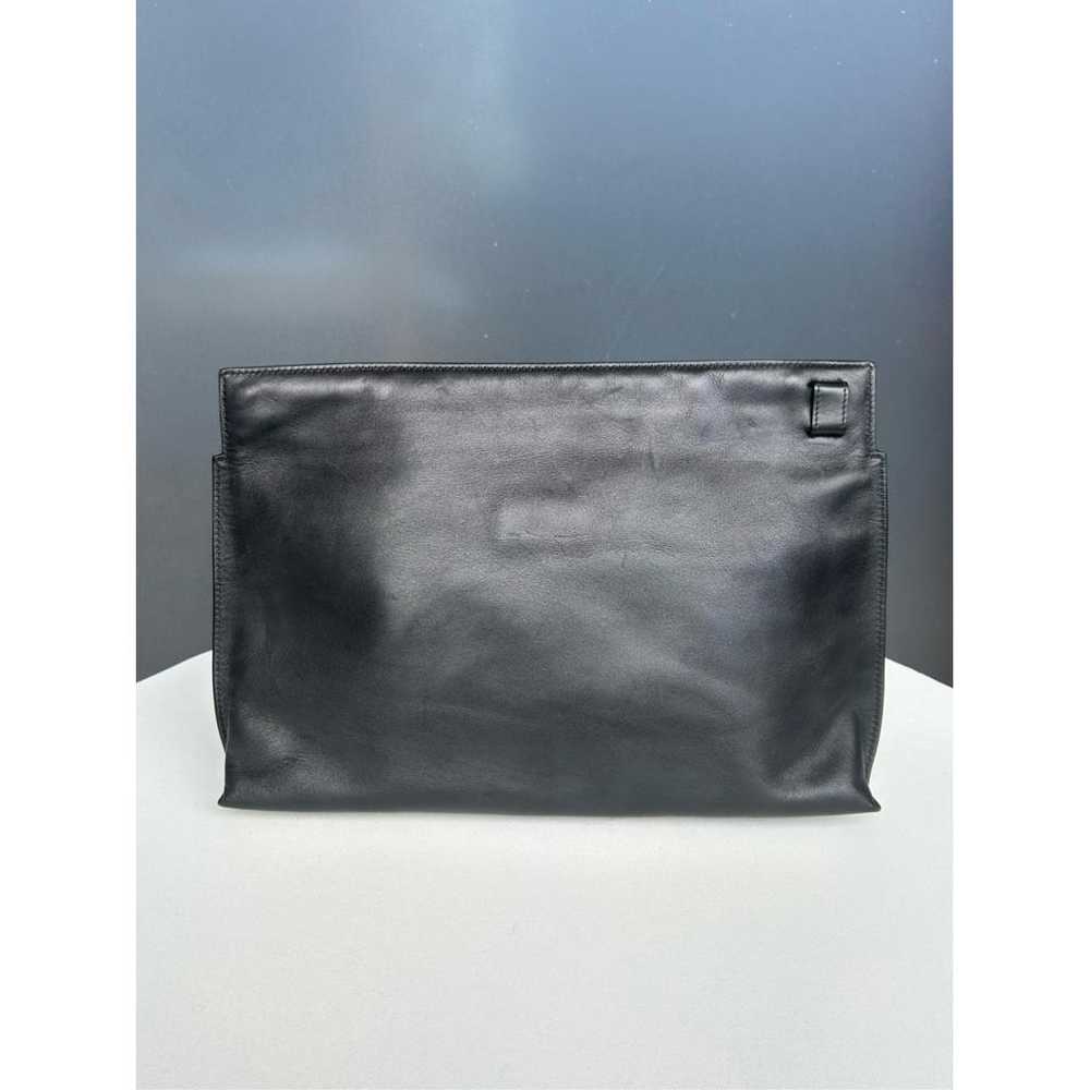 Loewe T Pouch leather clutch bag - image 6