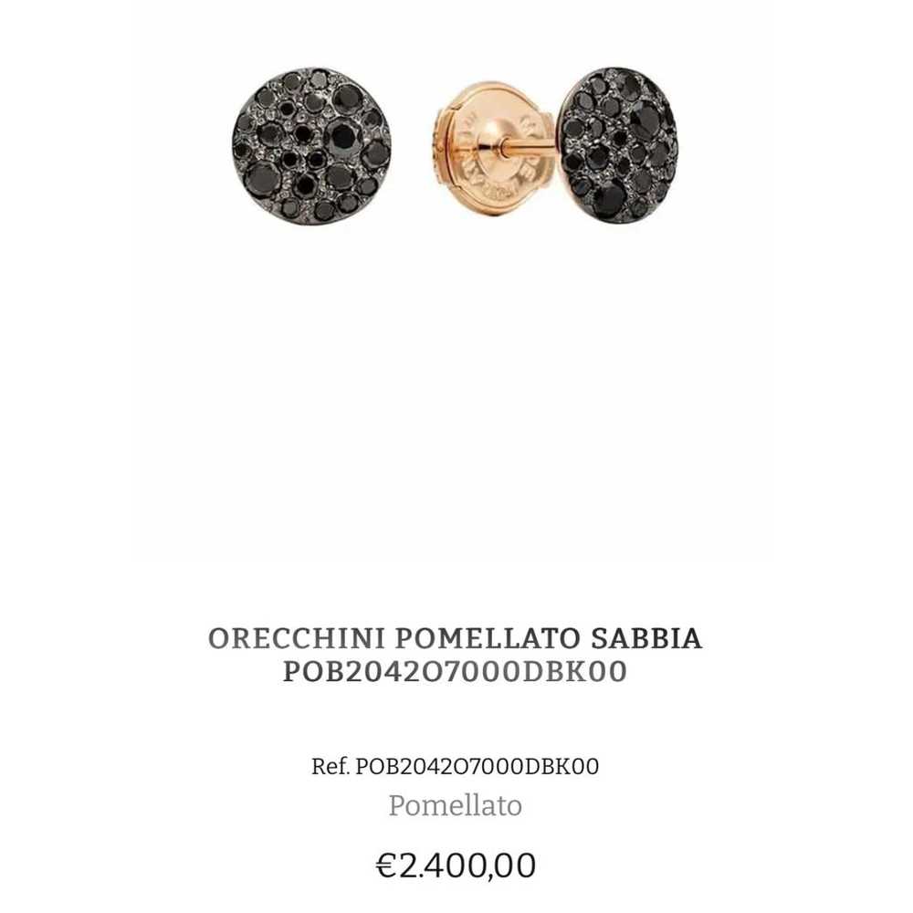 Pomellato Sabbia pink gold earrings - image 10