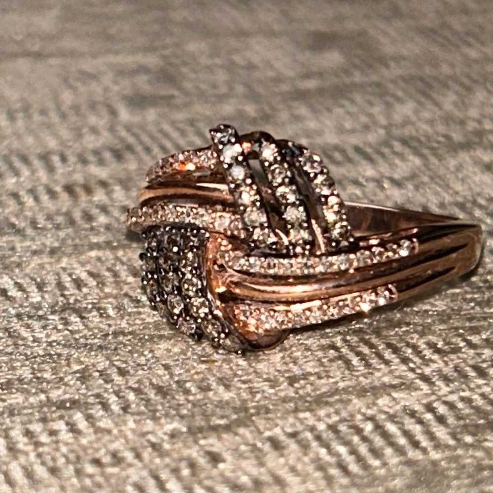 Rose Gold Diamond Ring - image 1