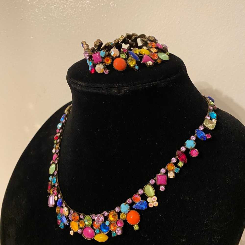 RARE SORRELLI NECKLACE & BRACELET VINTAGE - image 2