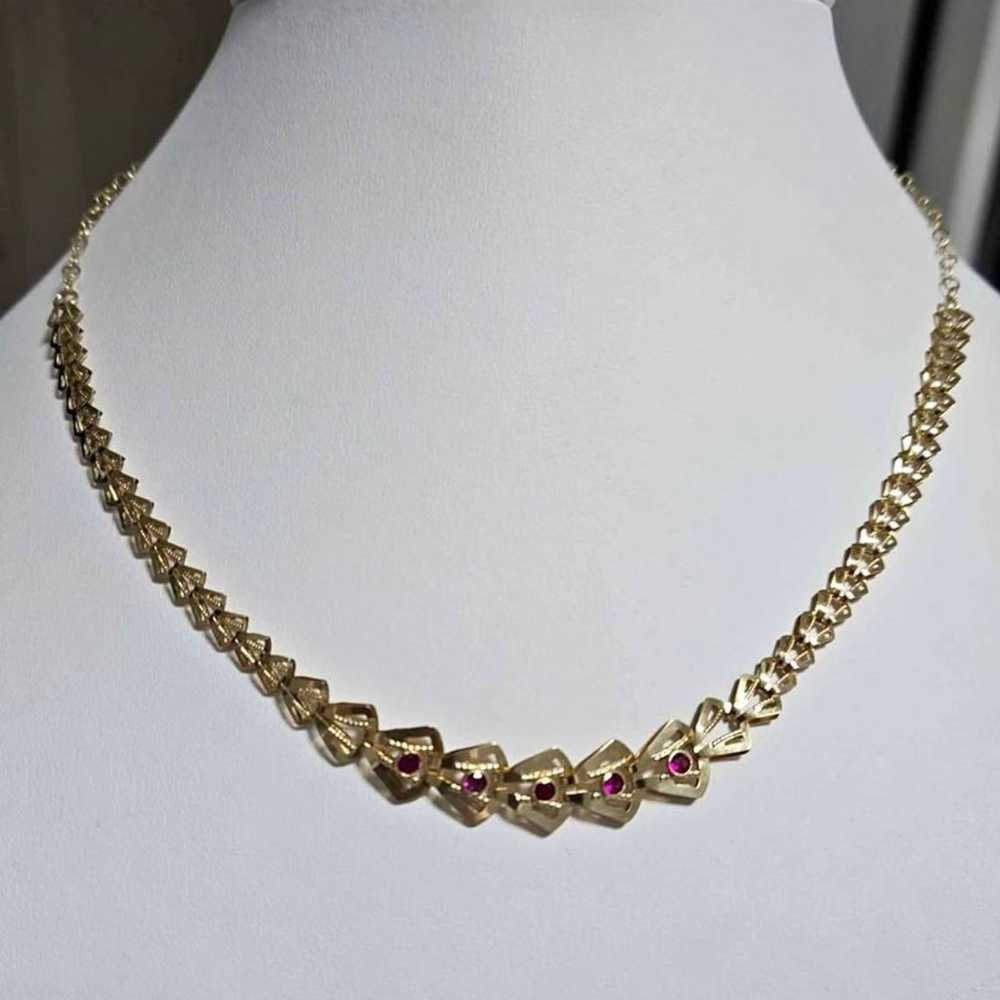 GOLDEN HEART NECKLACE - image 1