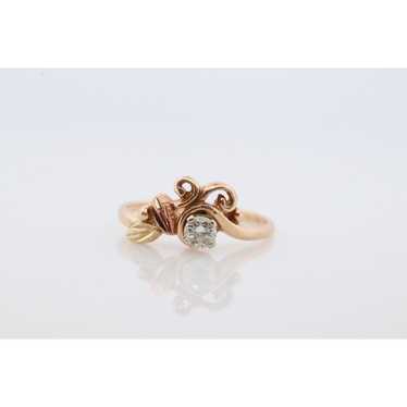 Black Hills Gold Ring Size hot 6 10k Multi-tone Gold Scroll Ring