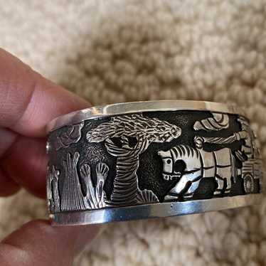 Storyteller Sterling Cuff - image 1