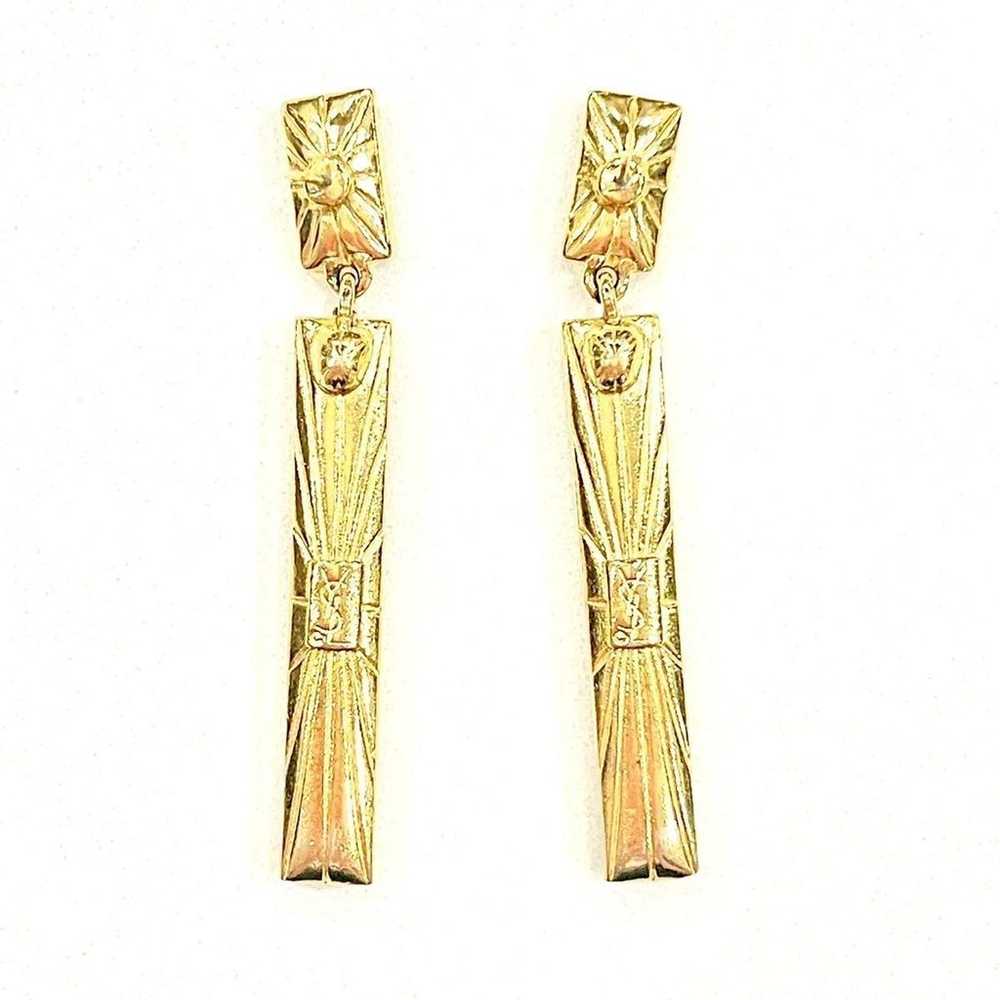 YSL Yves Saint Laurent Earrings - image 4