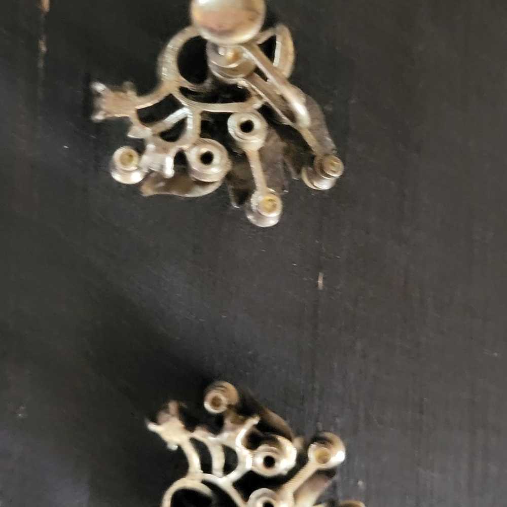 Vintage Screw On Earrings - image 5