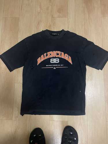 Balenciaga Balenciaga maison tee