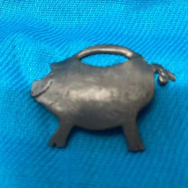 Vintage Ultra Craft Pig Pin Brooch