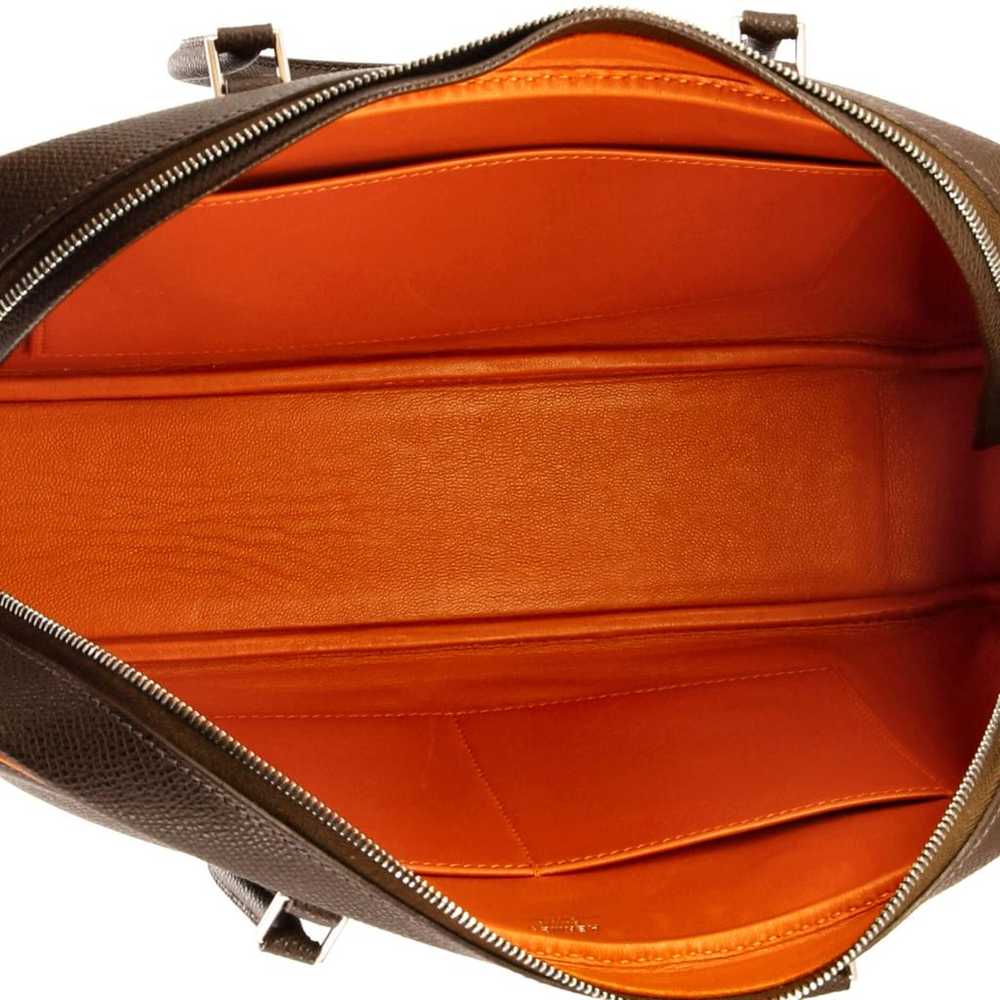 Hermès Leather satchel - image 5