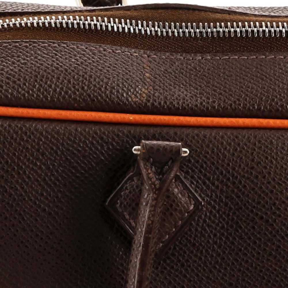 Hermès Leather satchel - image 6