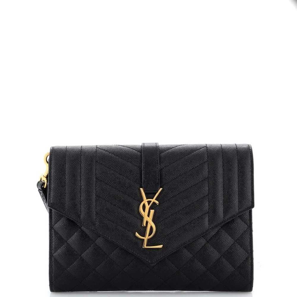 Saint Laurent Leather clutch bag - image 1