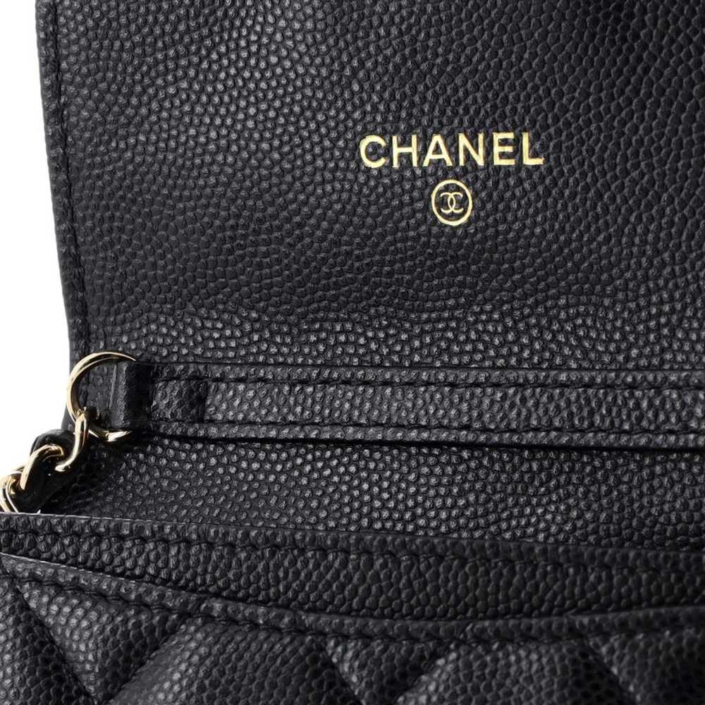 Chanel Leather clutch bag - image 8