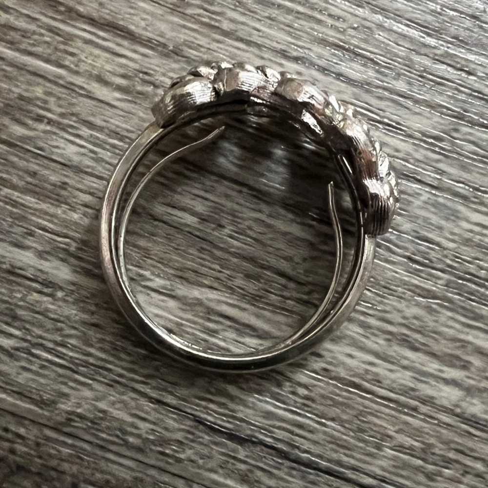 Vintage Silver Toned Avon Ring - image 2