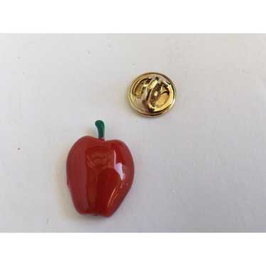 Vintage JUBILEE Enamel Apple Lapel Pin