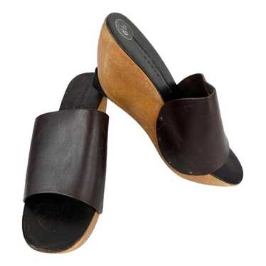 Robert Clergerie Leather sandal - image 1