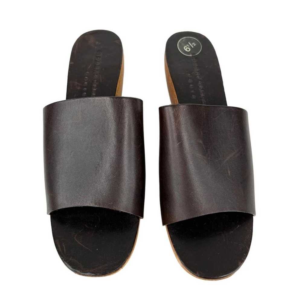 Robert Clergerie Leather sandal - image 2