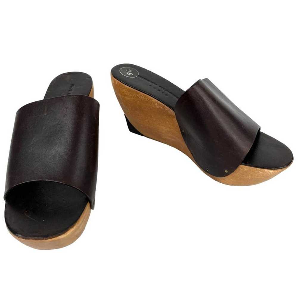 Robert Clergerie Leather sandal - image 9