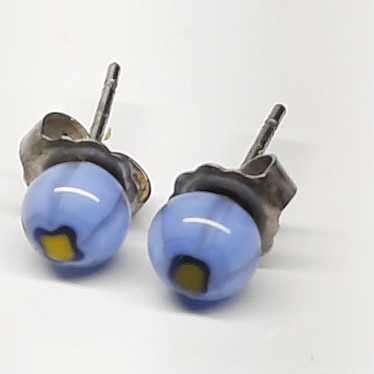 Vintage Murano glass stud earrings A12 - image 1