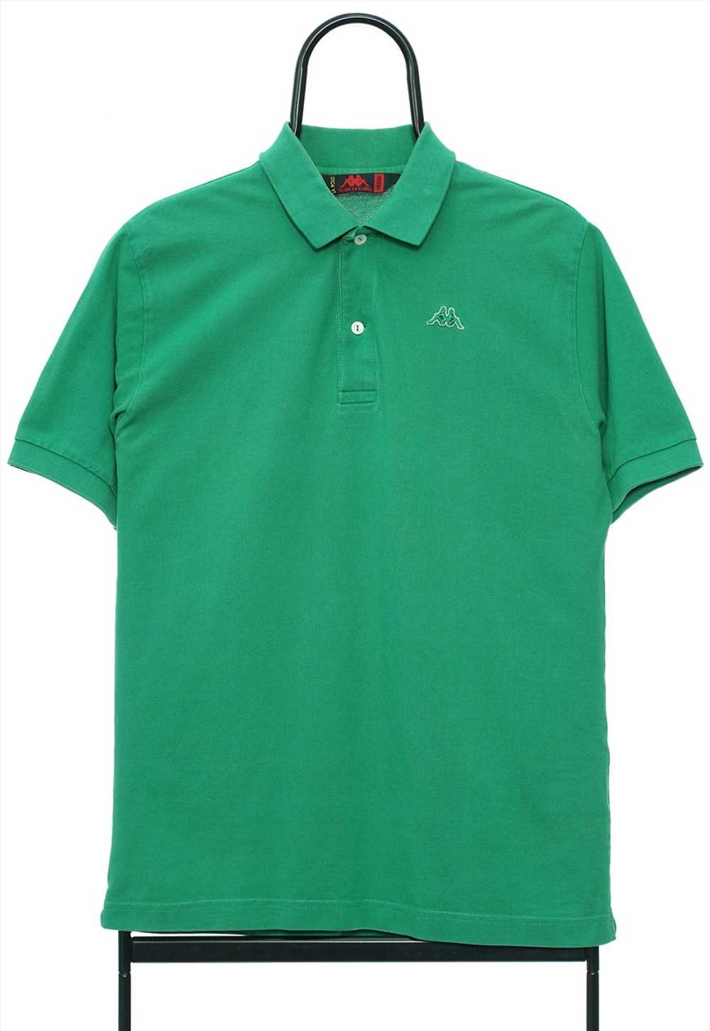 Vintage Kappa Green Polo Shirt Womens - image 1