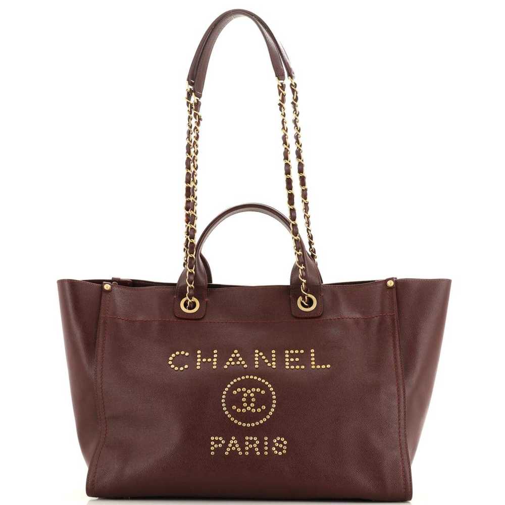 Chanel Leather tote - image 1