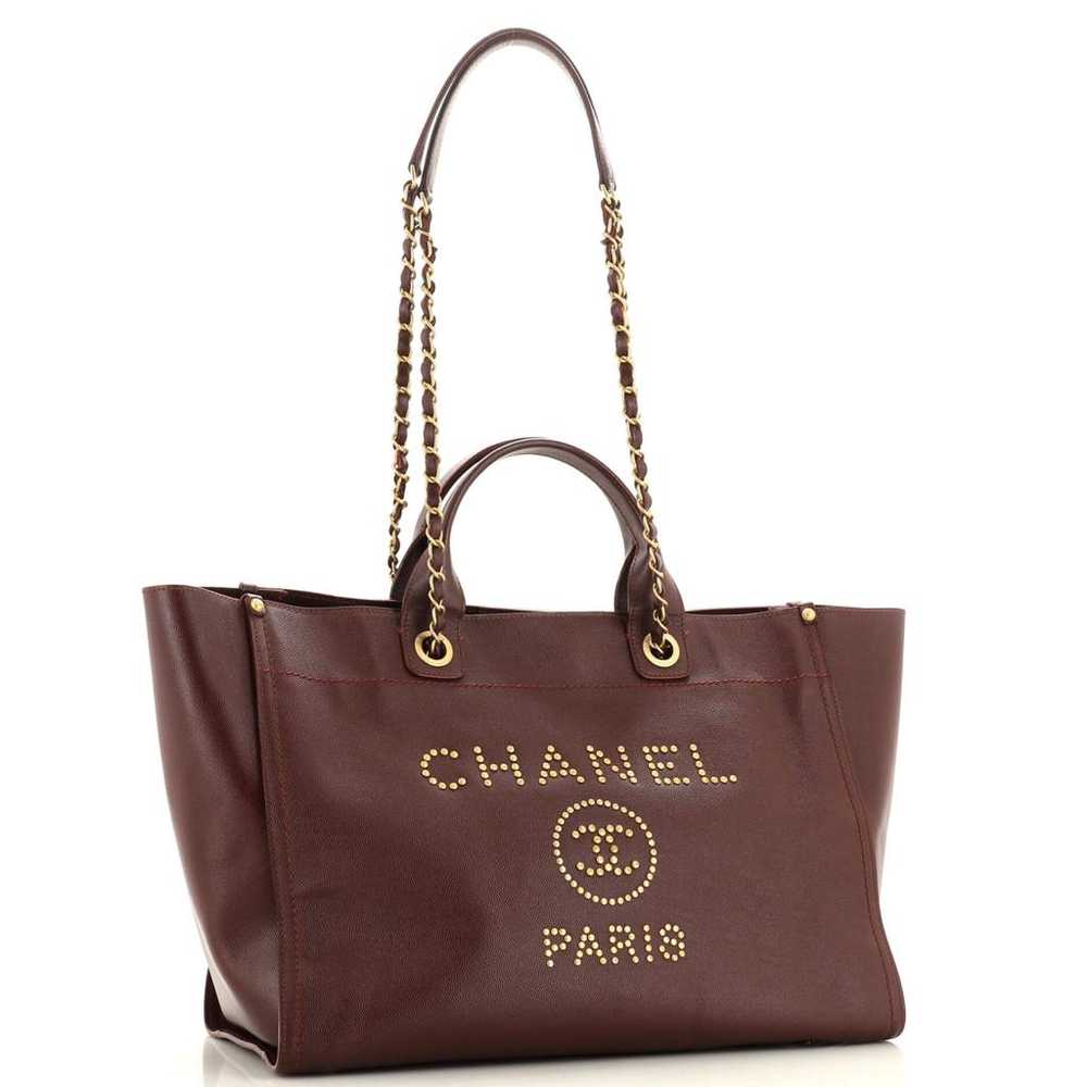 Chanel Leather tote - image 2