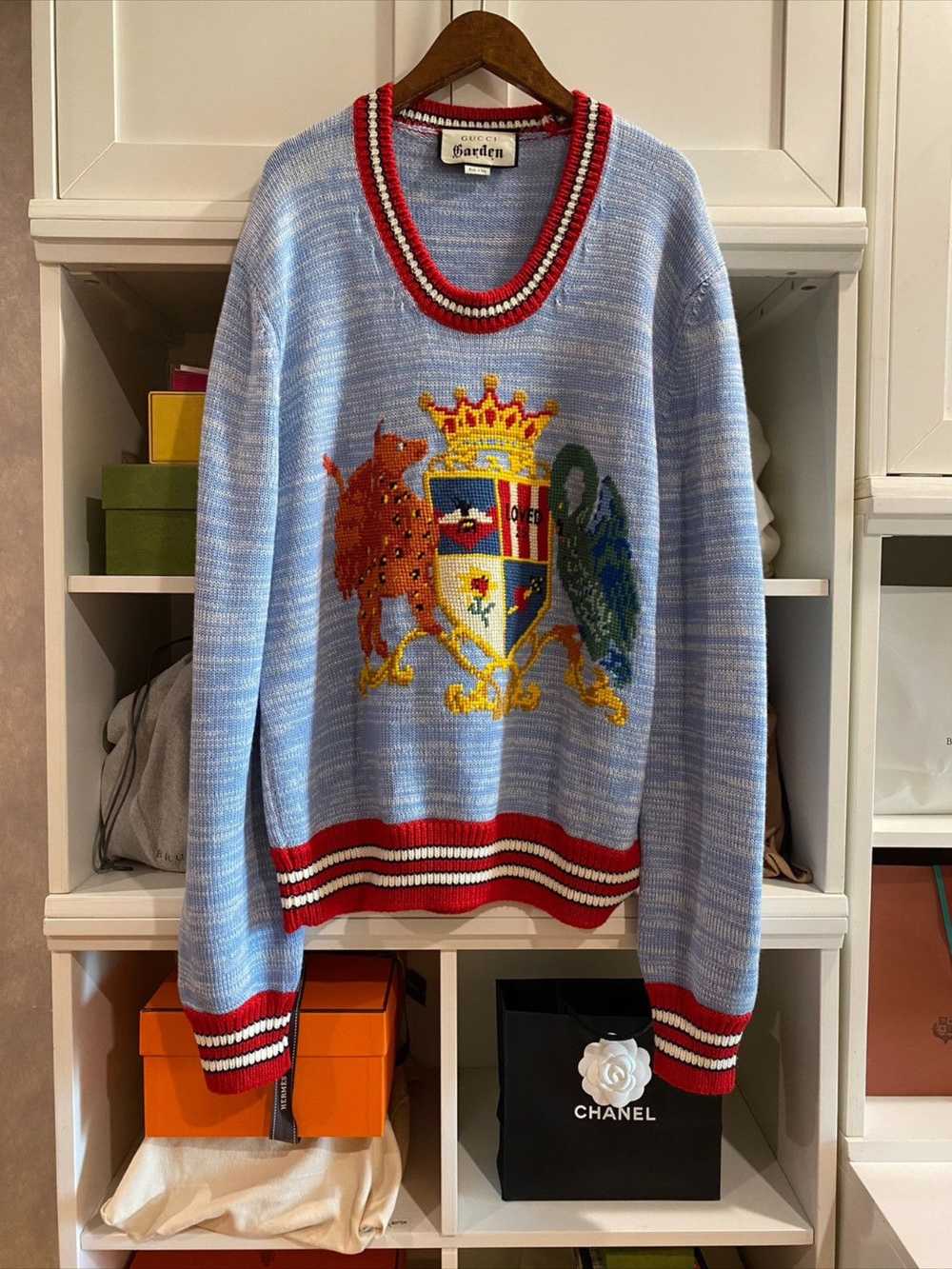 Gucci Gucci graden sweater - image 1