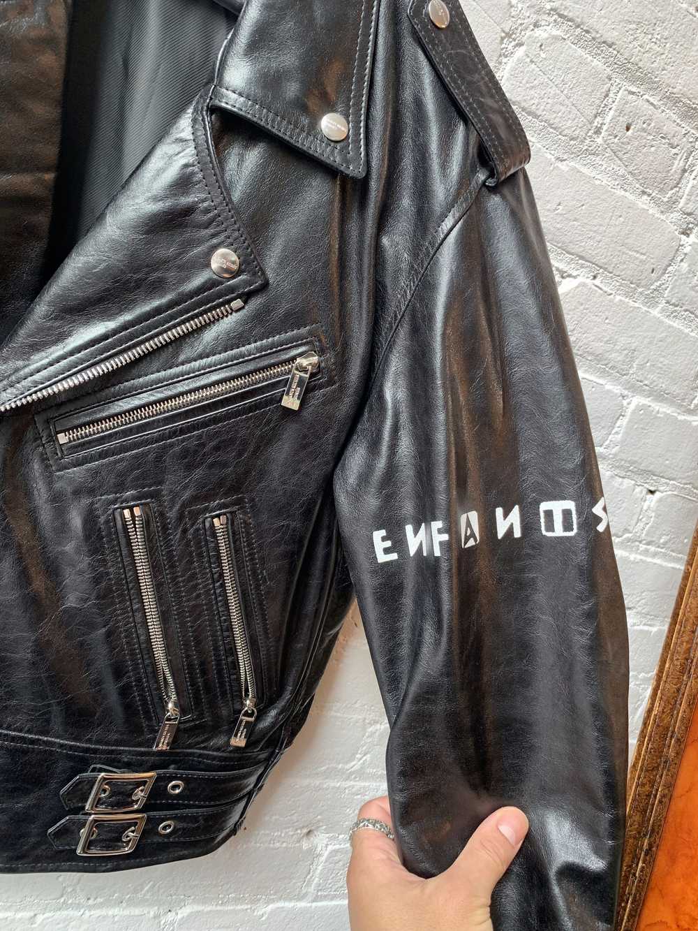 Enfants Riches Deprimes ERD LEATHER MOTO JACKET - image 4