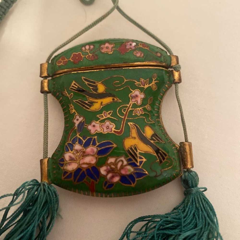 Vintage purse Necklace - image 2