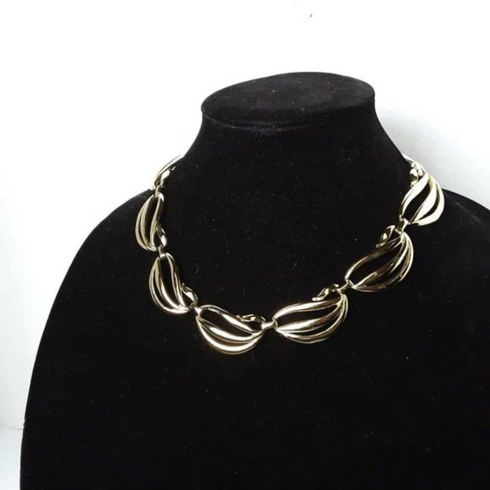 Vintage Women Choker Light Necklace - image 10