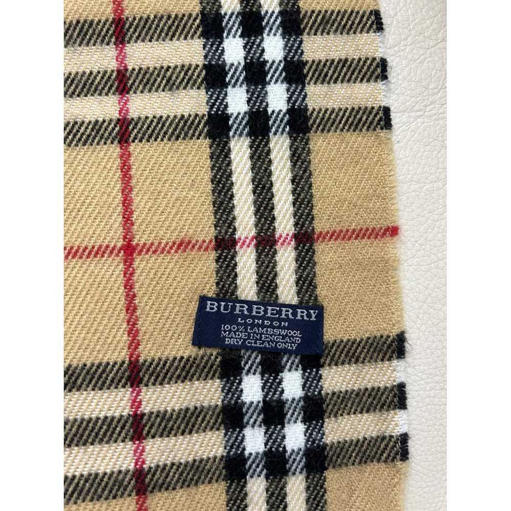 Burberry Wool scarf - image 5