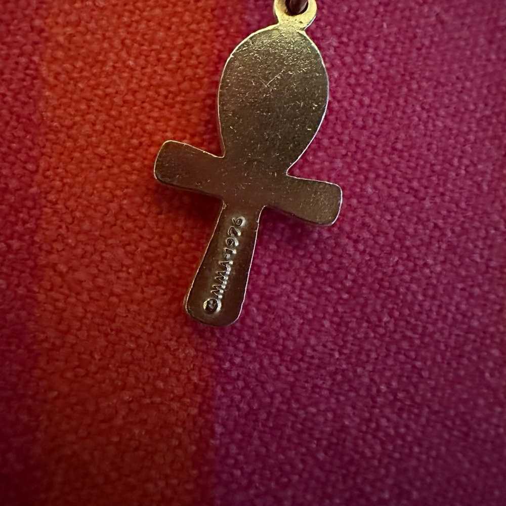 VINTAGE MMA 1976 egypitan ankh Necklace Egyptian … - image 4