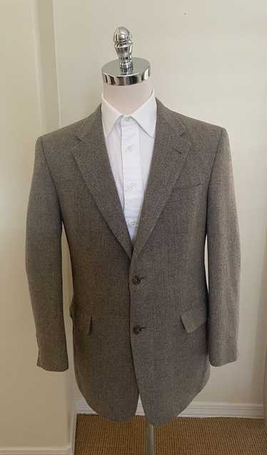 Burberry Herringbone Wool Jacket