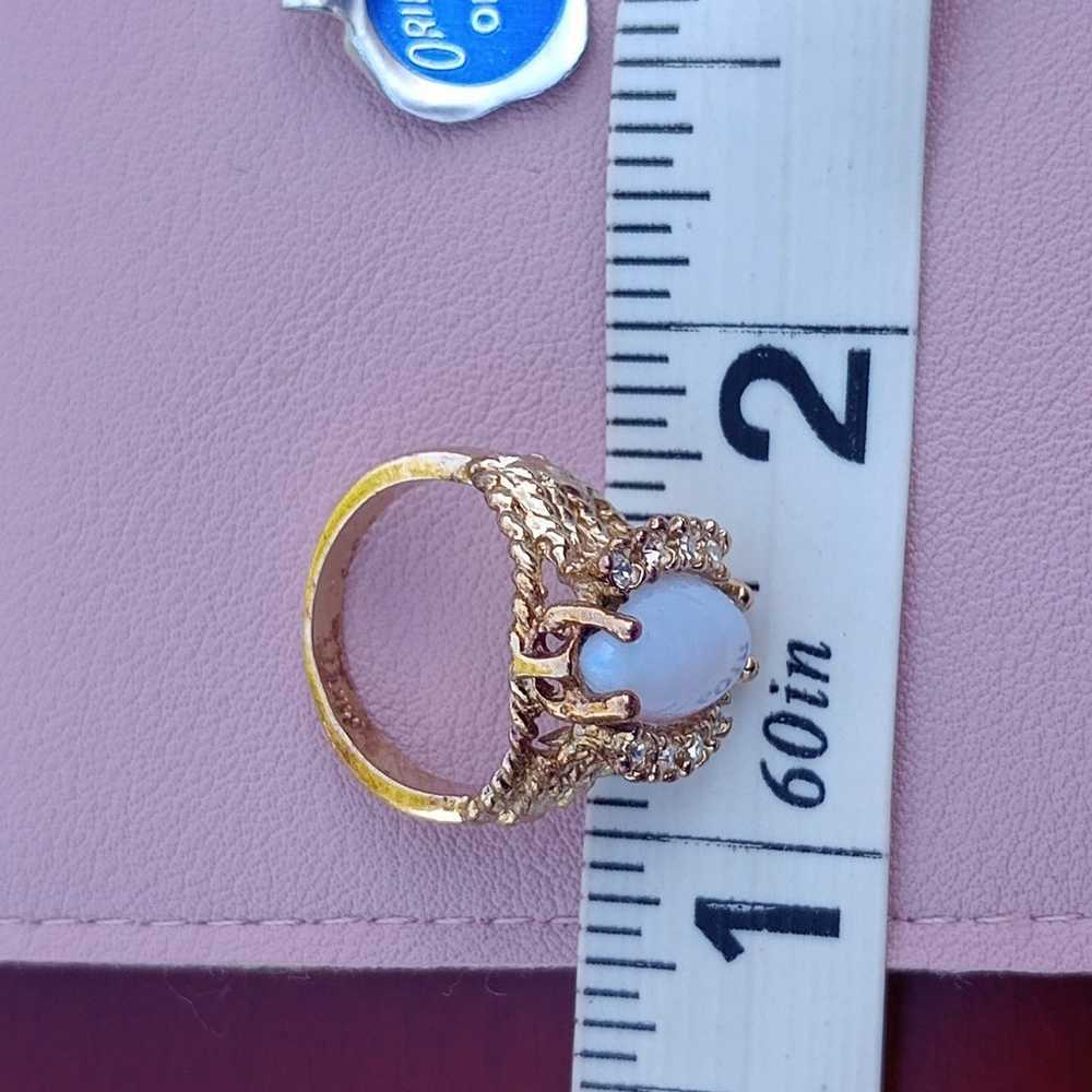 Vintage ring 14k gold hge - image 4