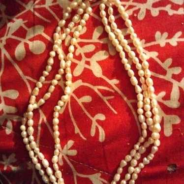 Vintage fresh water pearls - image 1