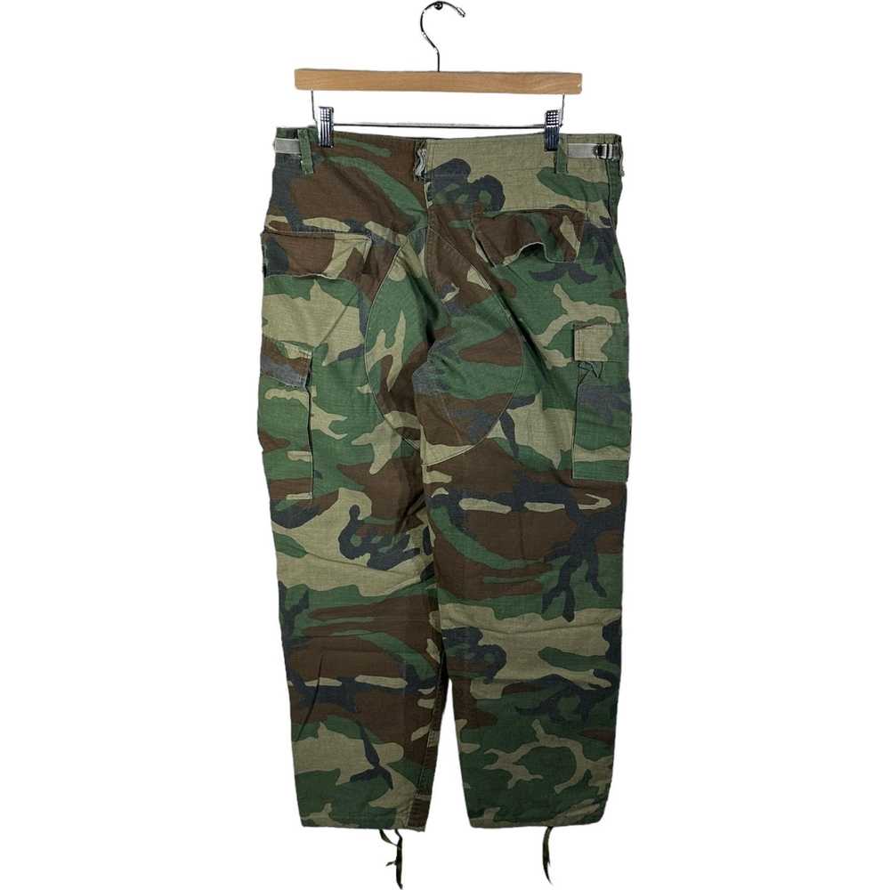 Vintage Vintage Military Double Knee Cargo Camo P… - image 3