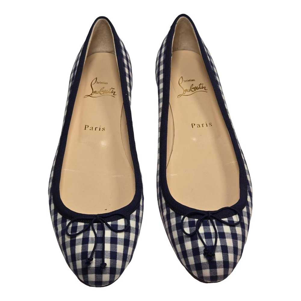 Christian Louboutin Cloth ballet flats - image 1