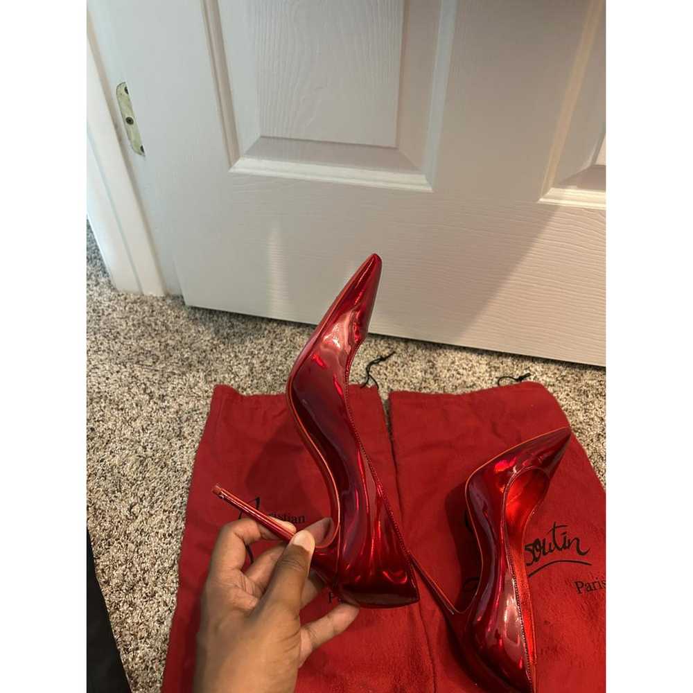 Christian Louboutin So Kate patent leather heels - image 4