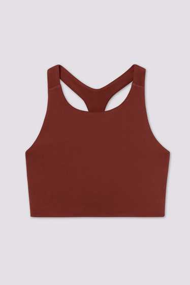 Girlfriend Collective Mahogany Milo Racerback Bra