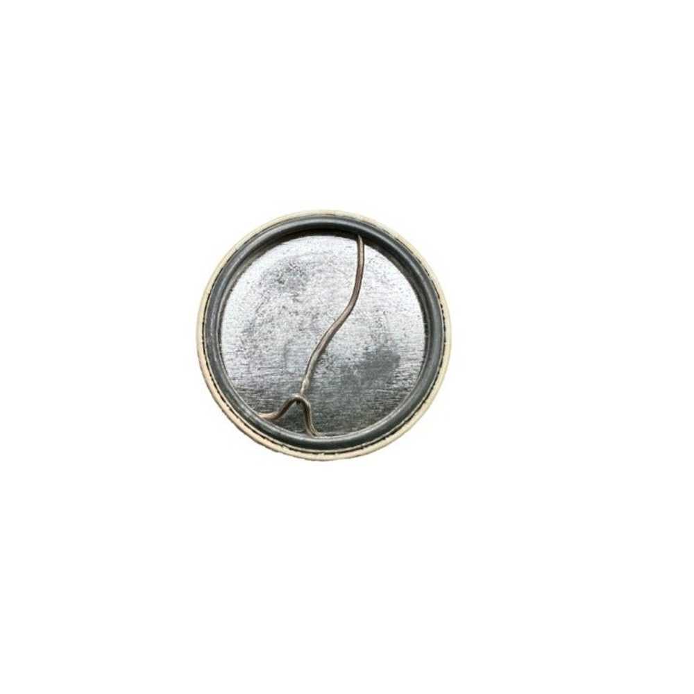 Vintage Mid Continent Railway Pin back Button Fre… - image 4