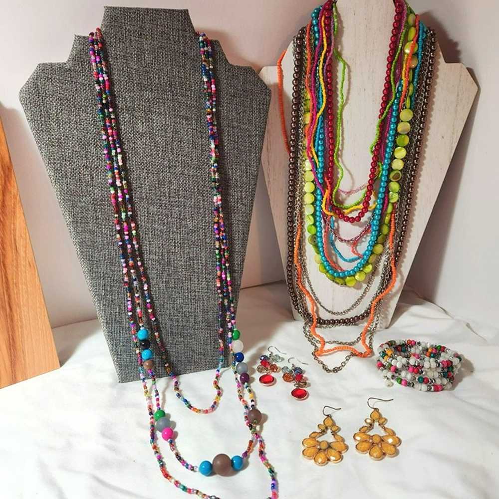 Vintage Boho Jewelry 5 Piece Lot - image 9