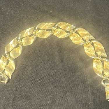 Vintage Lisner Gold Plated Bracelet - image 1