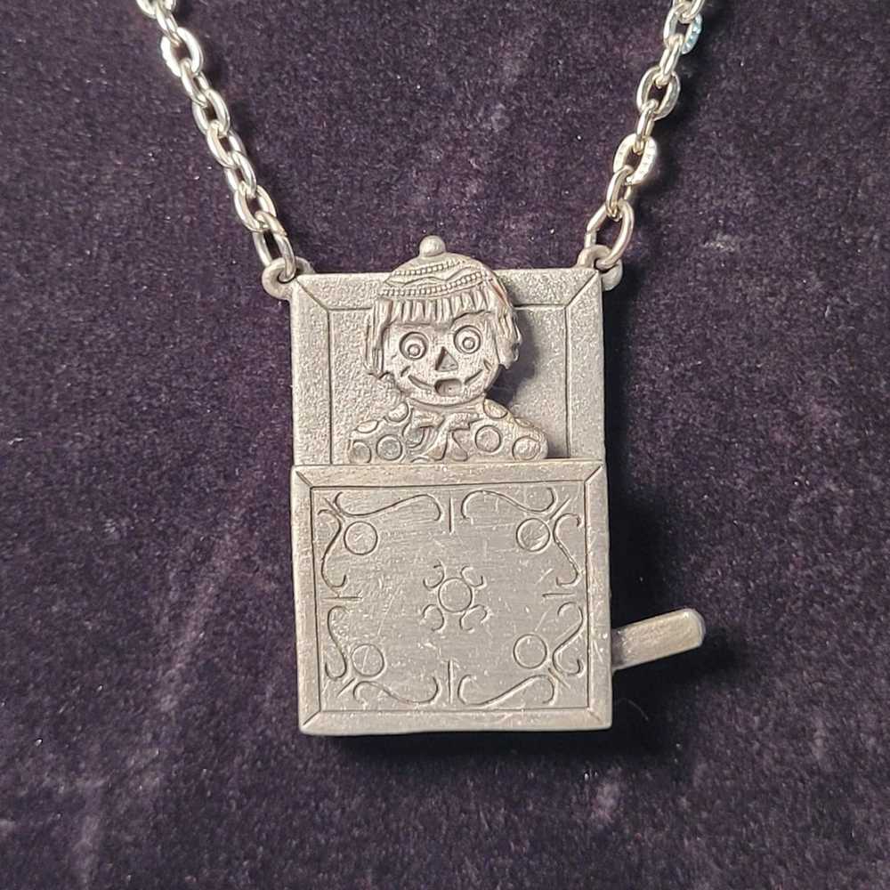 Vintage Jack in the Box necklace - image 2