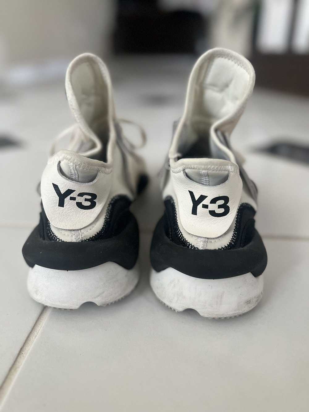 Y-3 Kaiwa Sneakers White Black - image 2