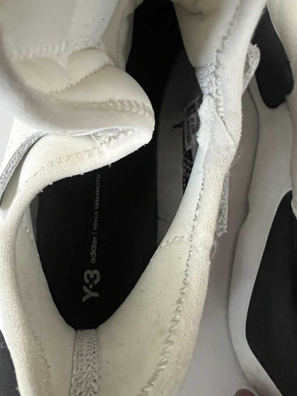 Y-3 Kaiwa Sneakers White Black - image 9