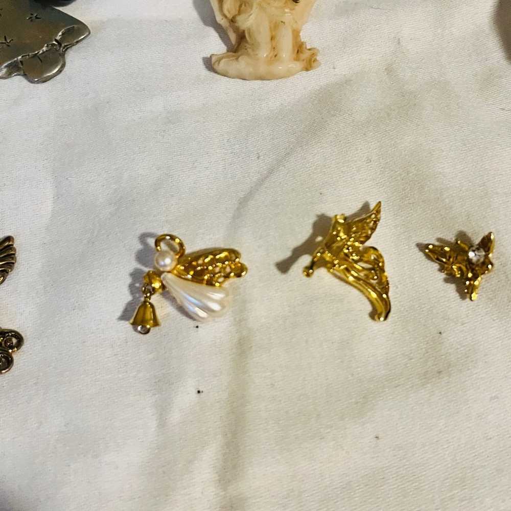 Vintage Angel Pin/Brooches Lot - image 10