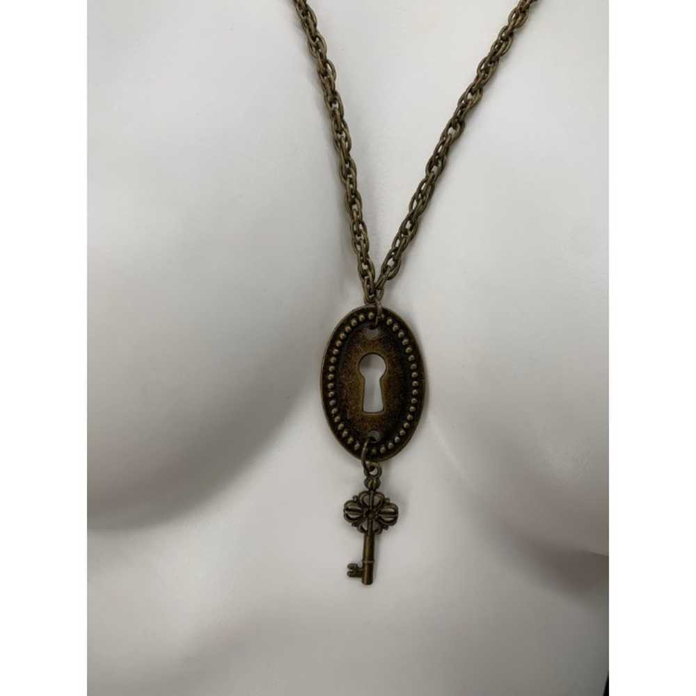 Vintage Lock and Key Style Necklace Lock and Key … - image 2