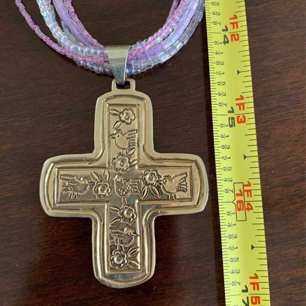 Necklace and cross pendant - image 6