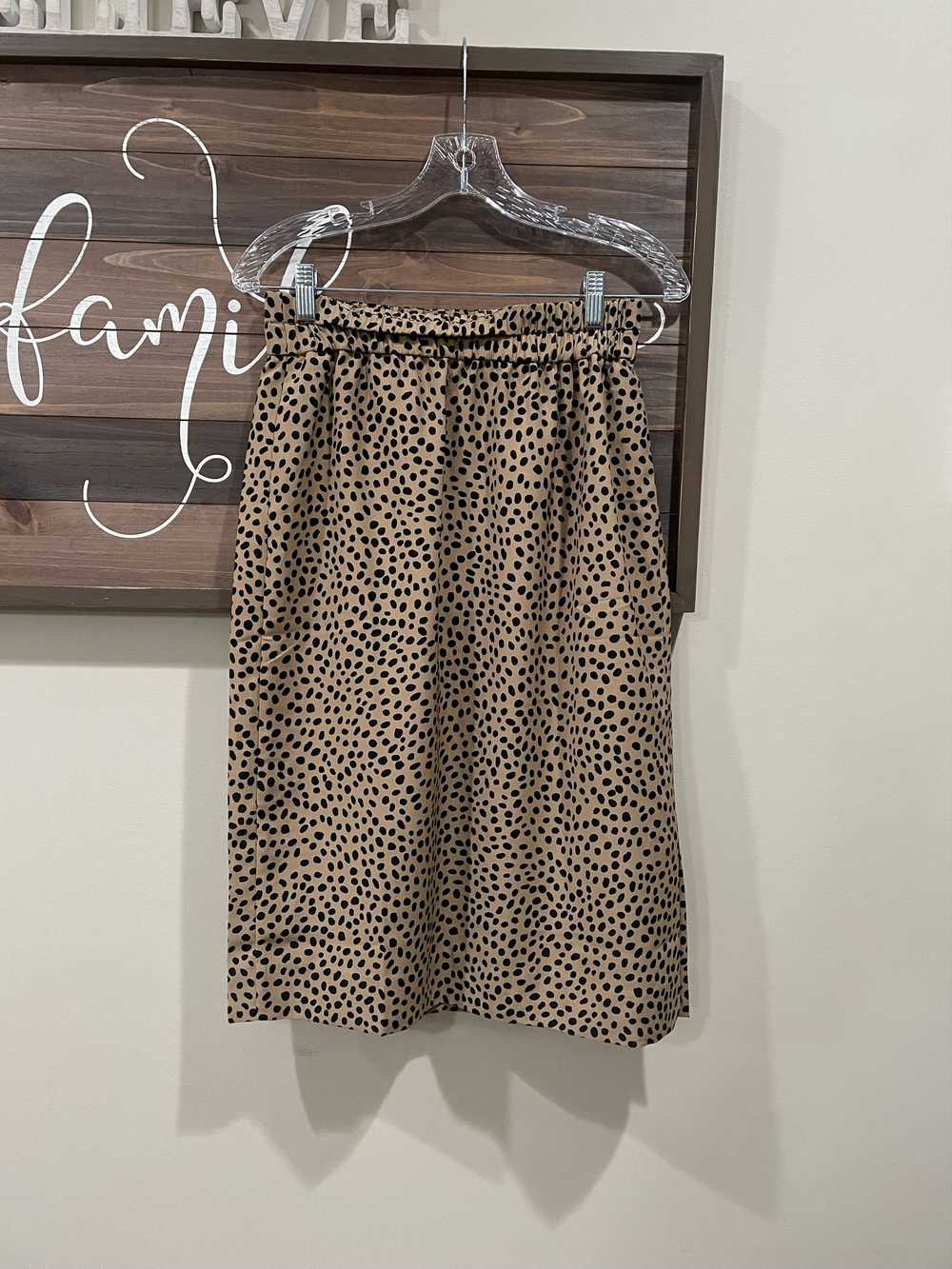 J.Crew J.CREW Leopard Print Pencil Skirt - image 1