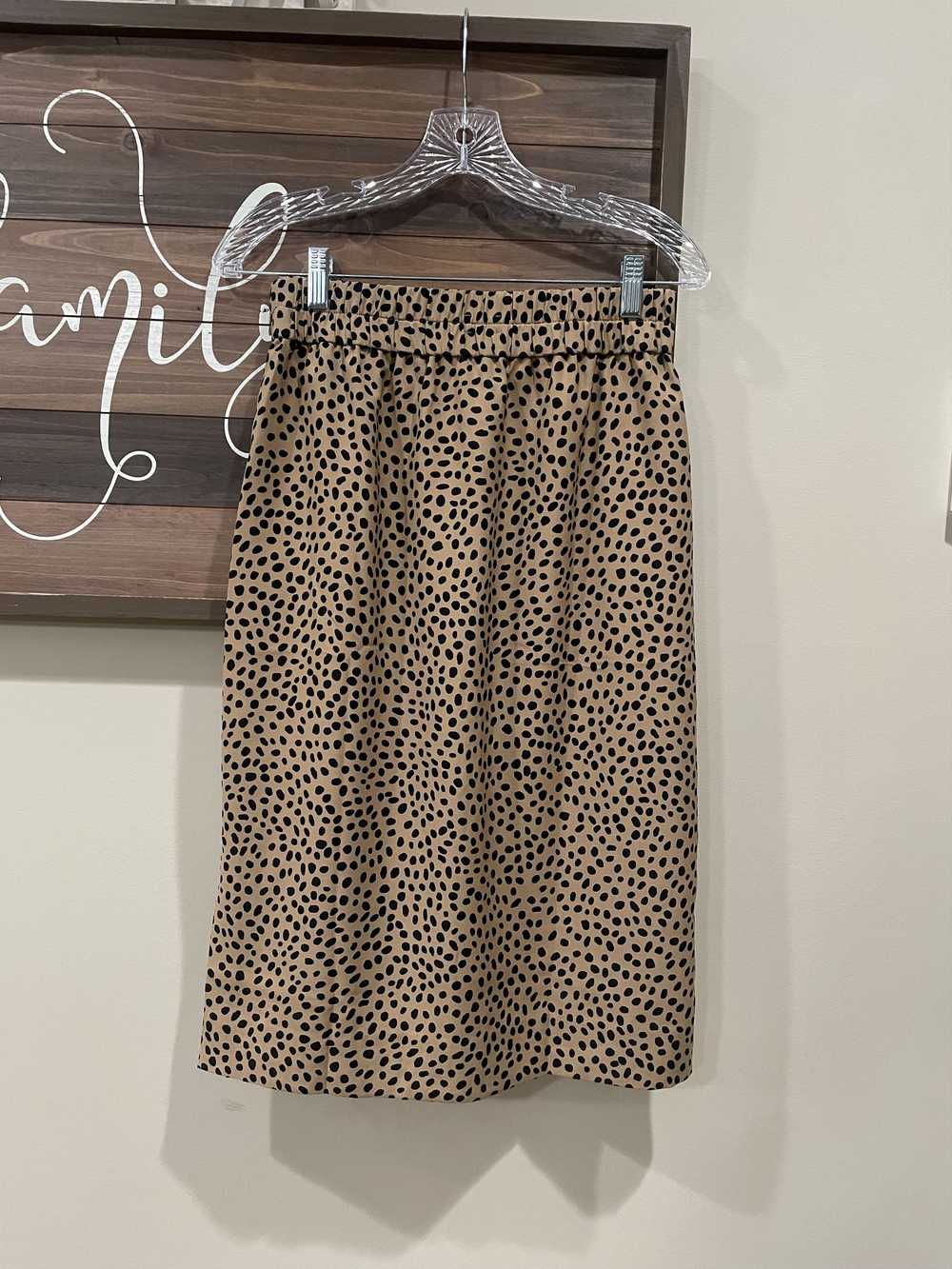 J.Crew J.CREW Leopard Print Pencil Skirt - image 5